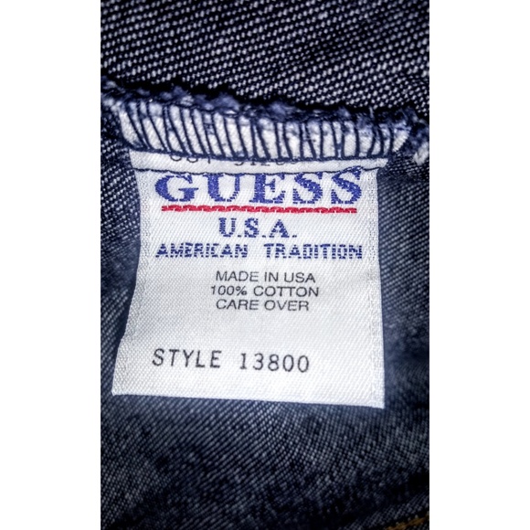 Vintage Guess American Tradition USA Denim Jacket - Picture 5 of 5